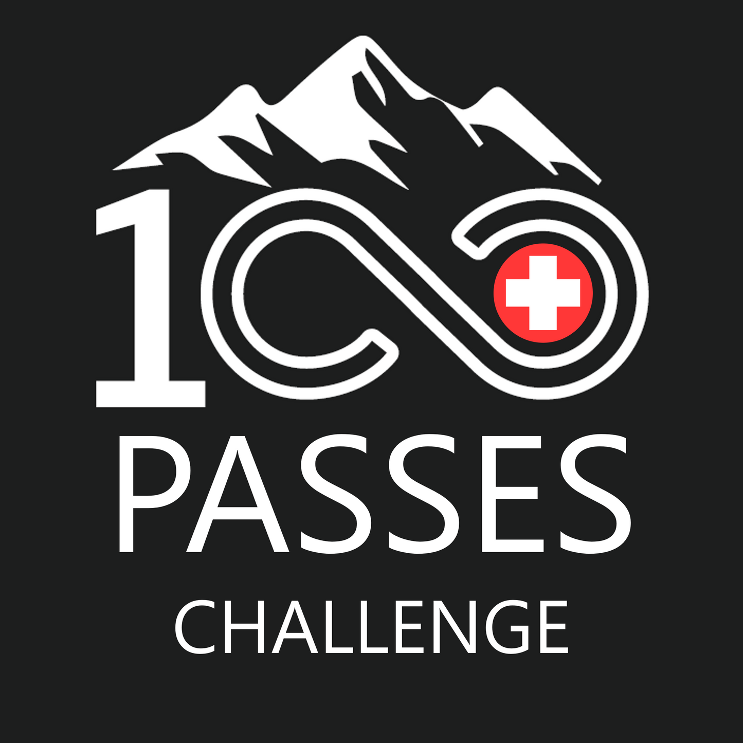 100 Passes Challenge rowerowa mapa Szwajcarii (pudełko albo ramka)